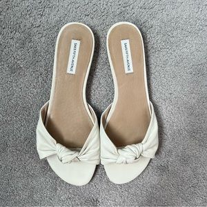 Saks Fifth Avenue Knot Slide Sandals